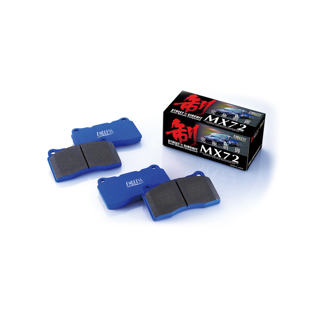 ENDLESS EP357MX72 Front Brake Pads MX72 Compound for SUBARU WRX STI (VAB) / MITSUBISHI EVO X / HONDA Civic Type-R (FL5 / FK8) Photo-0 