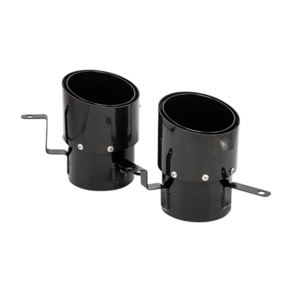 NOVITEC C1 200 41 Tailpipes Black With Cover Carbon Matte for MCLAREN Artura 2021- Photo-0 