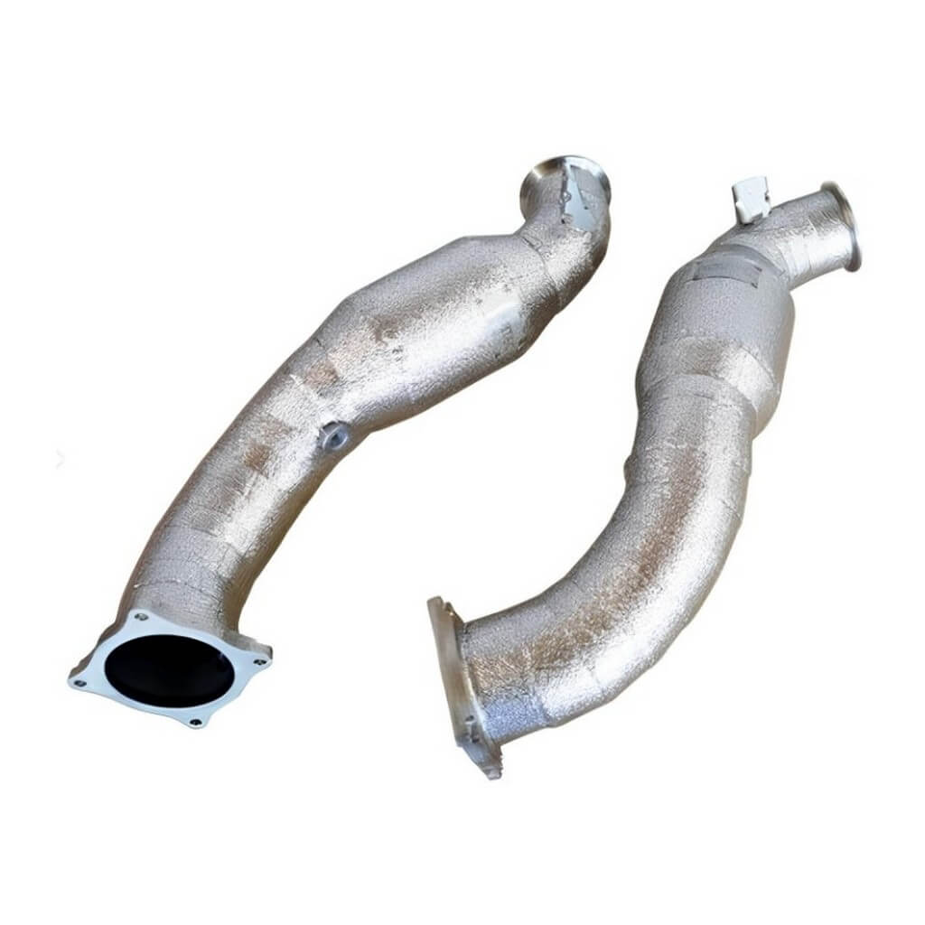 NOVITEC C1 750 65 Sport Metal Catalysts (Heat Protection), Gold-Plated for MCLAREN 750S 2023- Photo-0 