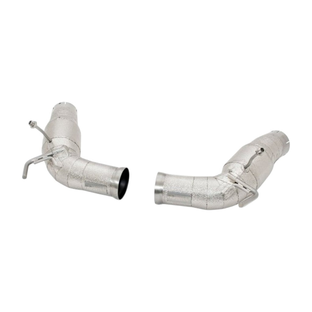 NOVITEC F1 296 75 Exhaust System Race, Without Flap-Regulation, Gold-Plated Inconel for FERRARI 296 2021- Photo-0 