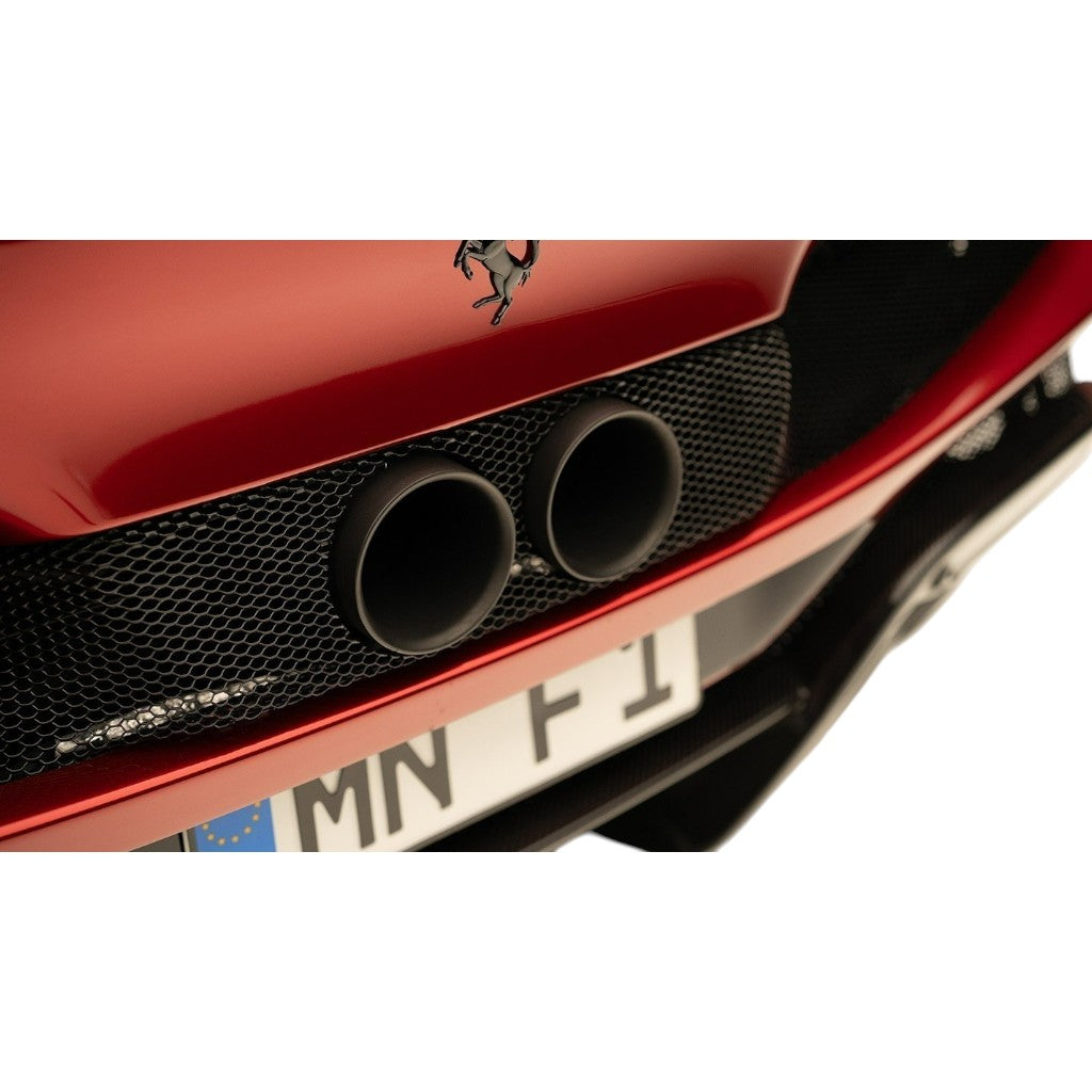 NOVITEC F1 296 57 Tailpipes, Gold-Plated Stainless Steel, 2pcs for FERRARI 296 2021- Photo-1 