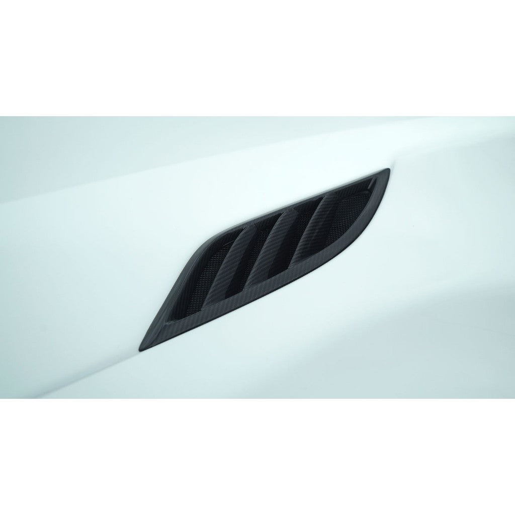 NOVITEC F6 333 47 Insert for Air-Outlet Engine Bonnet, Visible Carbon for FERRARI Portofino / Portofino M 2017-2023 Photo-1 