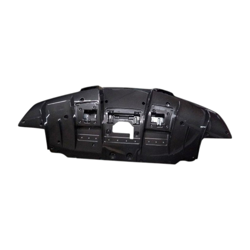 NOVITEC F6 444 59 Diffuser, Visible Carbon (Cars With Rearview-Camera) for FERRARI F8 2019- Photo-0 