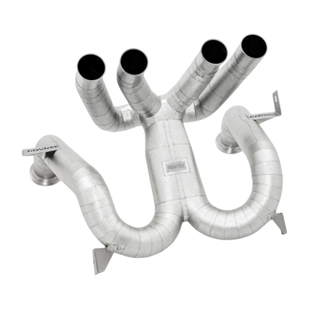 NOVITEC L1 444 21 Exhaust System Race, Without Flap-Regulation, Inconel for LAMBORGHINI Revuelto 2023- Photo-0 