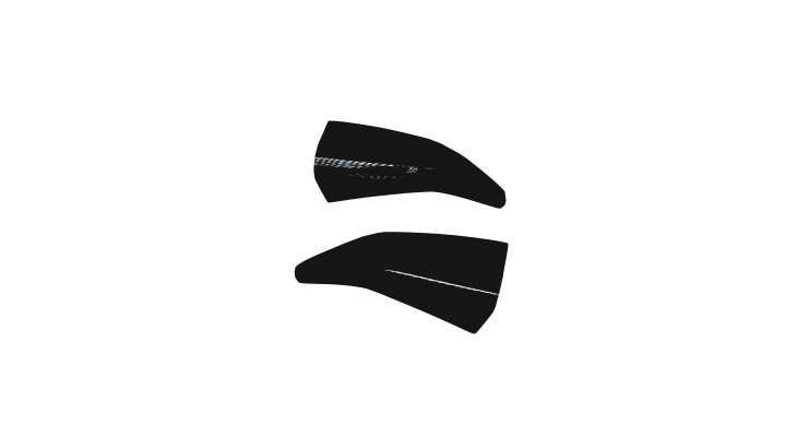 NOVITEC L6 333 47 Edge-Attachment Front for Painting (With Front Spoiler L6 333 83) for LAMBORGHINI Urus S 2022- Photo-0 