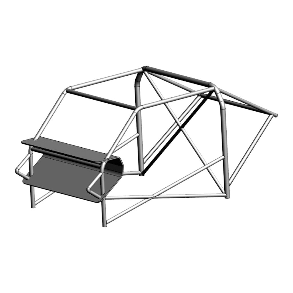 OMP AB0-0100-258A Roll Cage for FIAT Panda 4X4 2003-2012 Photo-0 