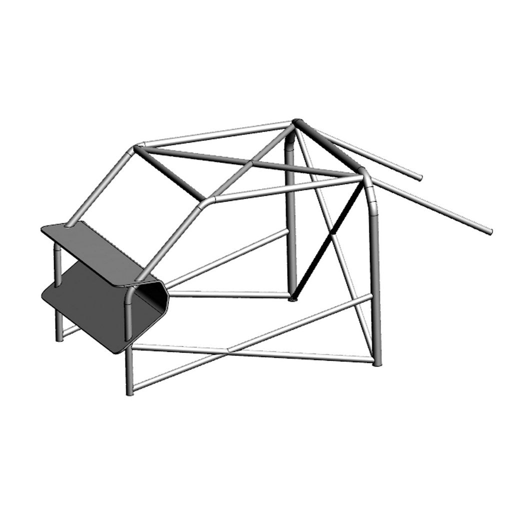 OMP AB0-0100-250 Roll Cage for TOYOTA Yaris 3 Doors 1999-2005 Photo-0 