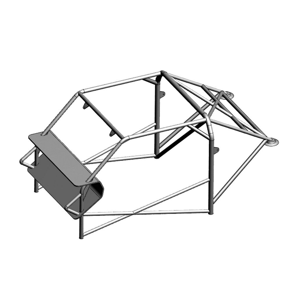 OMP AB0-0106-211A Roll Cage for MITSUBISHI Lancer EVO 4 / 5 / 6 1996-2000 Photo-0 