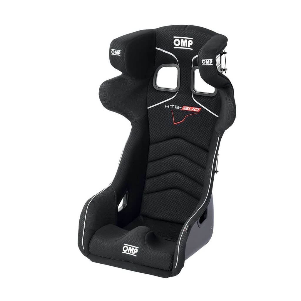 OMP HA0-0905-A01-071 Racing Seat HTE Evo S VTR FIA 8855-2021, Black Photo-0 