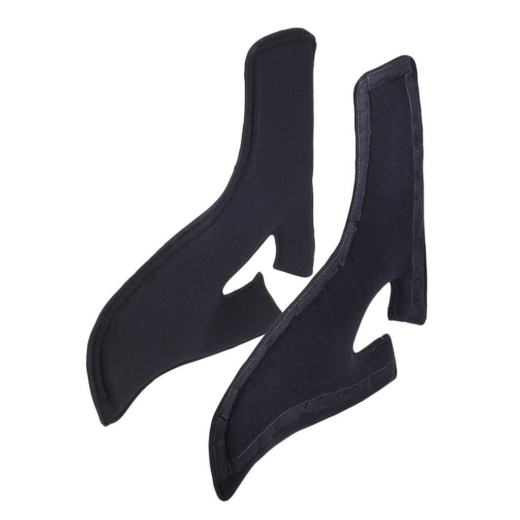 OMP HB0-0701-M Lateral Support Cushions for HRC Seat, Black, Size M Photo-0 