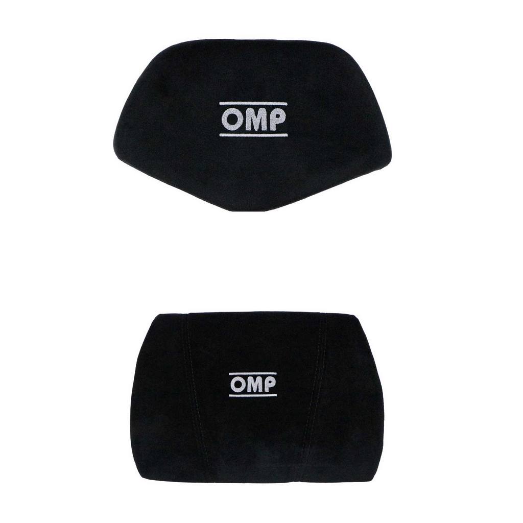 OMP HB0-0707 Back and Headrest Cushions Set for Office Chair, Velour Photo-0 