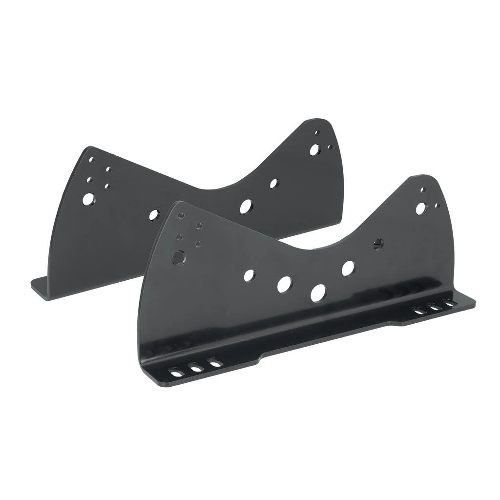 OMP HC0-0880-A01 Seat Brackets for HTE-One Seat, Black Photo-0 