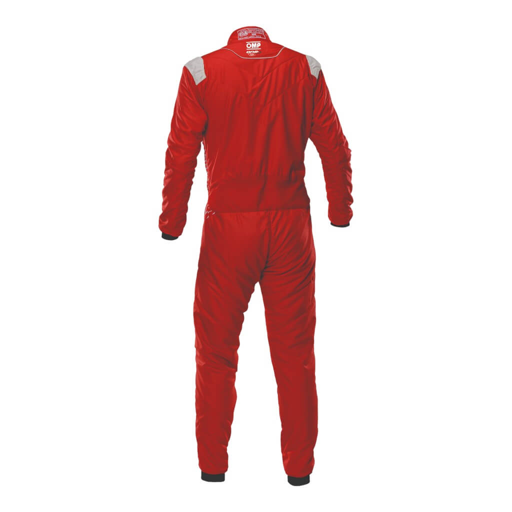 OMP IA0-1876-A01-063-46 Racing Suit One-S Air, FIA 8856-2018, Red/White, Size 46 Photo-1 