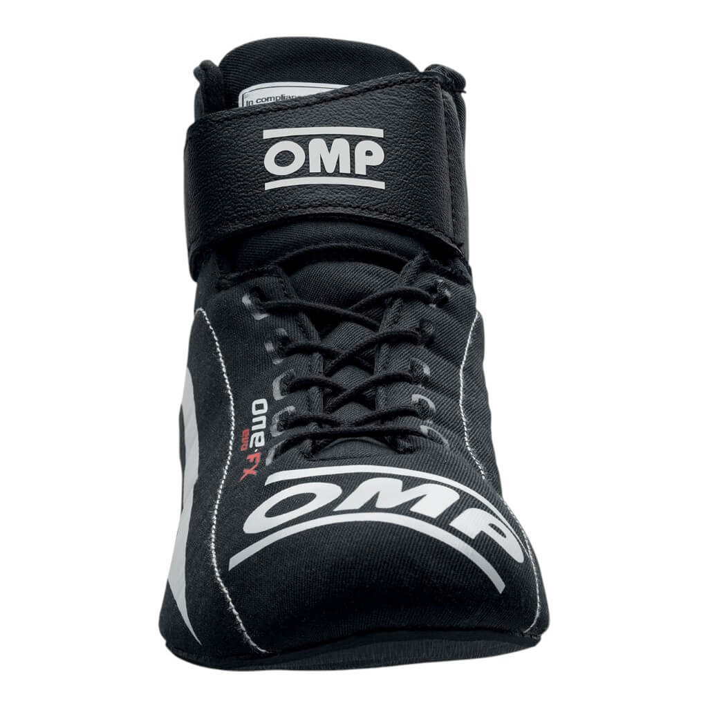 OMP IC0-0831-A01-071-39 Racing Shoes One Evo FX, FIA 8856-2018, Black, Size 39 Photo-1 