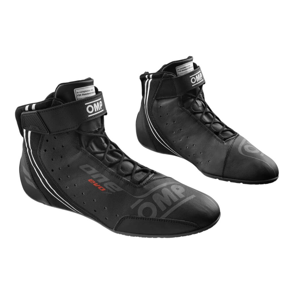 OMP IC0-0833-A01-071-43 Shoes One Evo X MY2024 FIA 8856-2018, Black, Size 43 Photo-0 