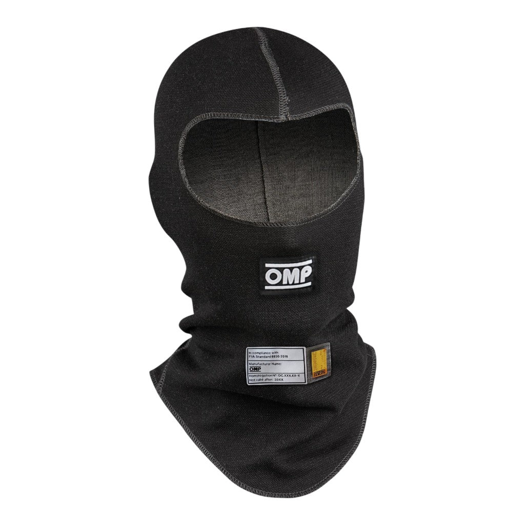 OMP IE0-0770-A01-071-M Balaclava First MY2022, FIA 8856-2018, Black, Size M Photo-0 