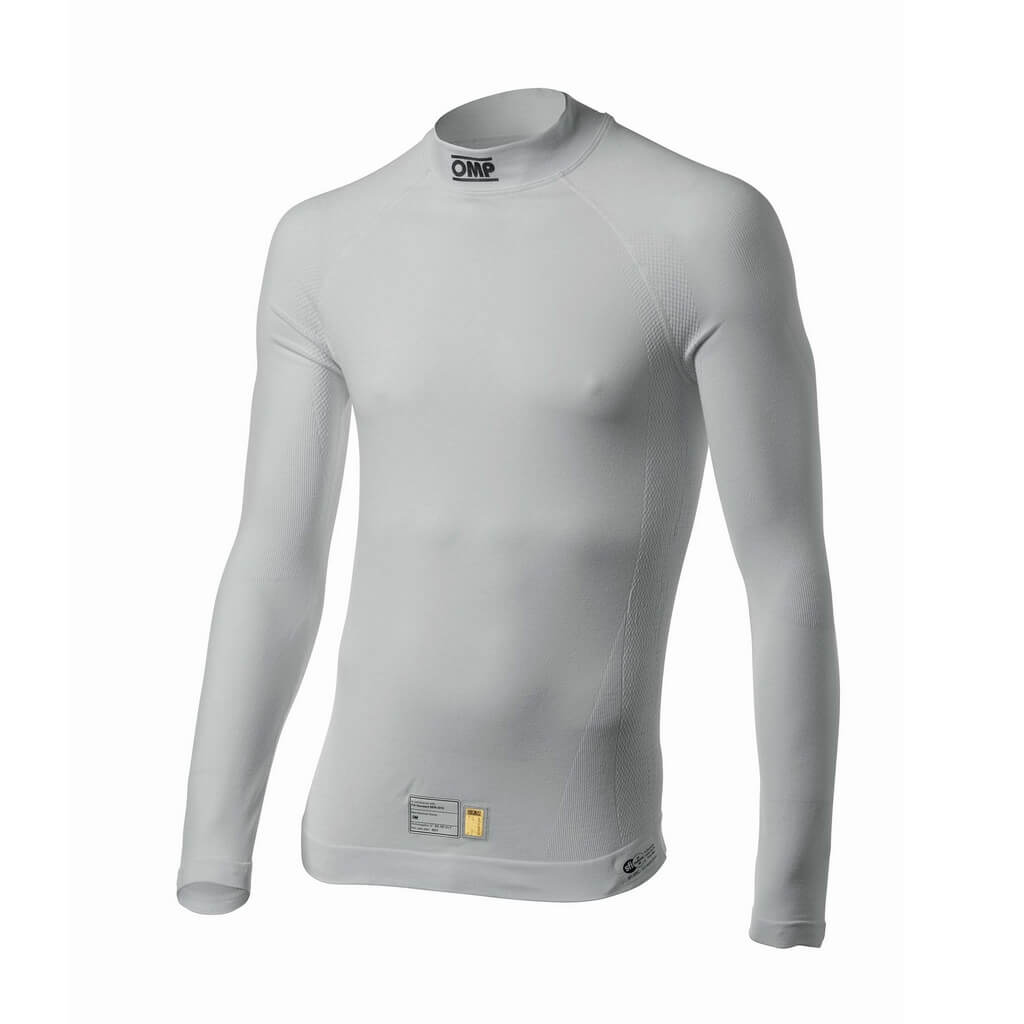 OMP IE0-0792-A01-020-M Underwear Top One Evo, FIA 8856-2018, White, Size M Photo-0 