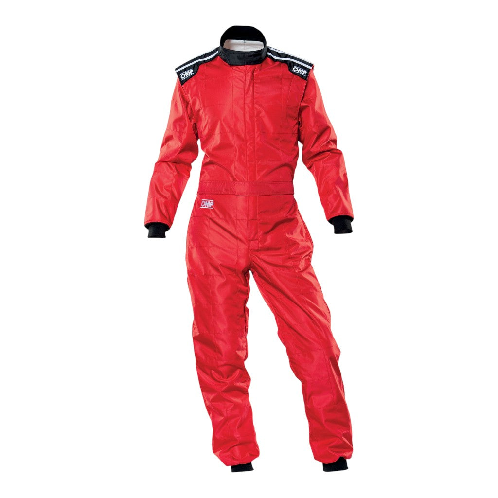 OMP KA0-1728-AK1-061-120 Karting Suit KS-4 MY2021, Children, CIK Level 1, Red, Size 120 Photo-0 