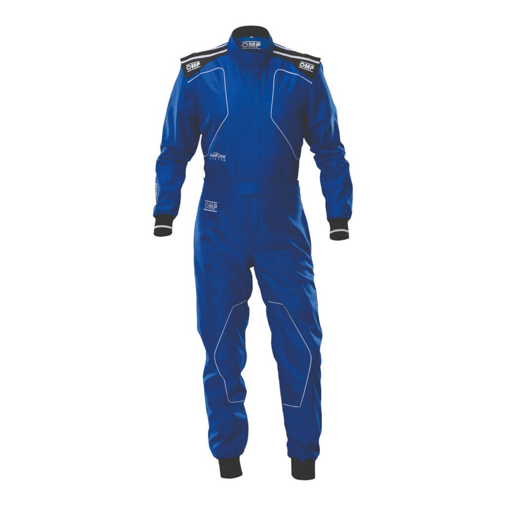 OMP KA0-1735-AK1-041-150 Child Kart Suit KS-4 MY2026, Royal Blue, Size 150 Photo-0 