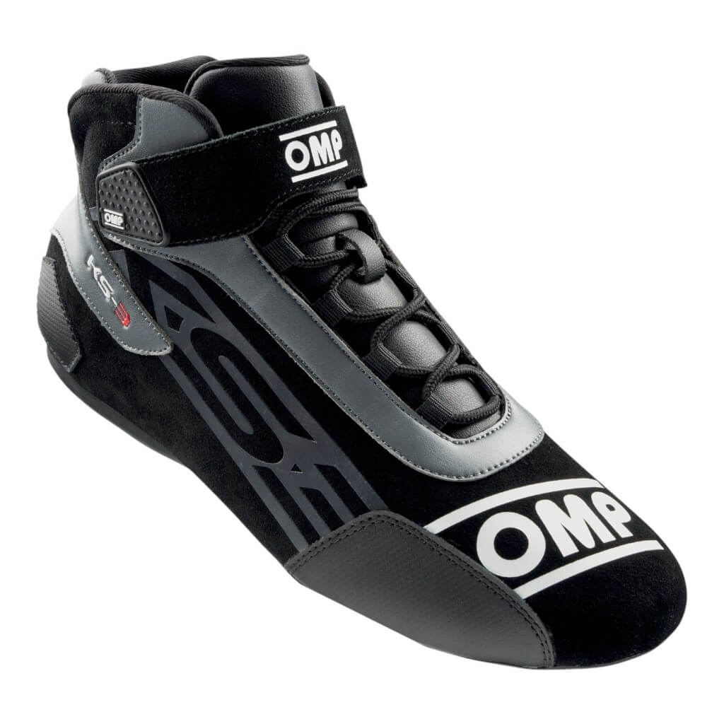 OMP KC0-0826-A01-071-33 Karting Shoes KS-3 MY2021, Black, Size 33 Photo-0 
