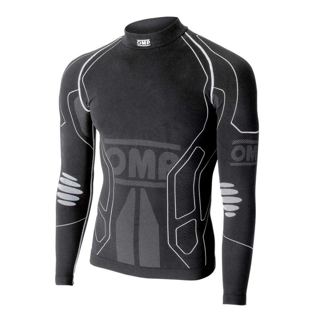 OMP KE0-3021-B01-071-1012Y Underwear Top KS Winter, Black, Size 10-12 Years Photo-0 