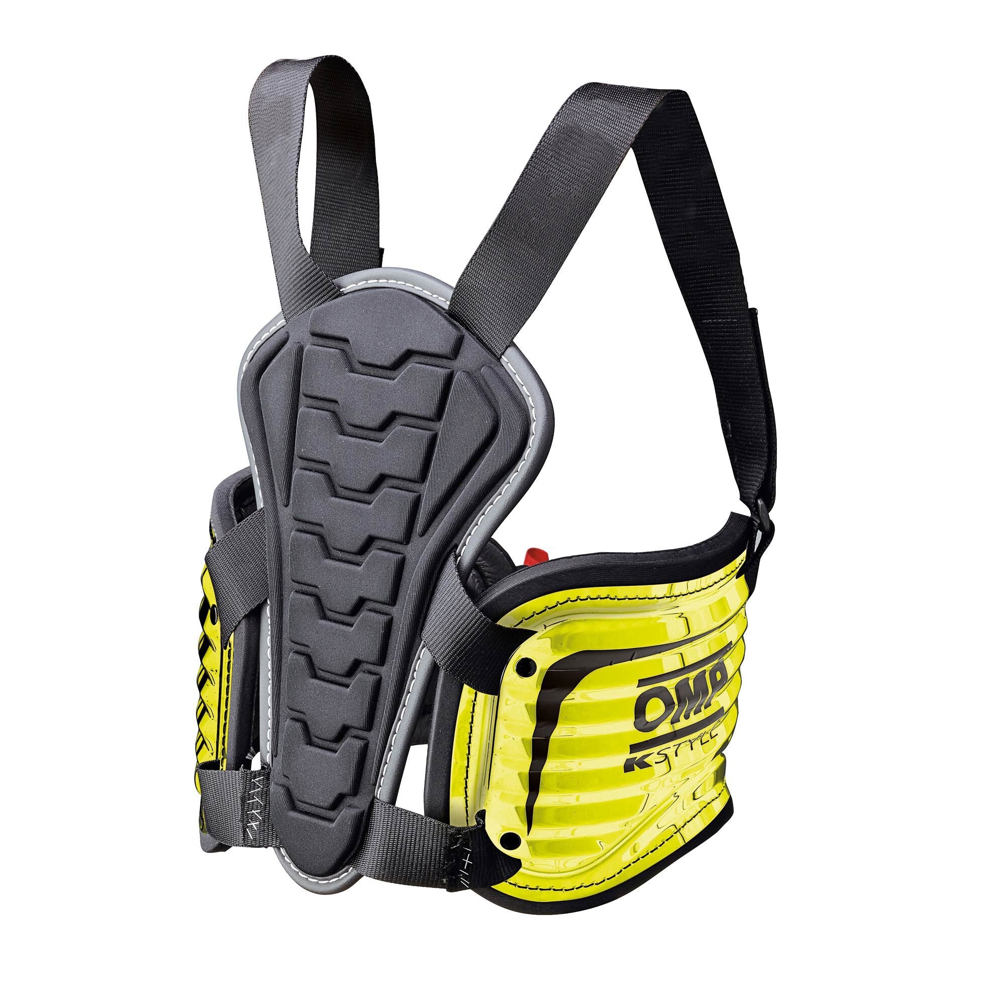 OMP KK0-0048-A01-178-XSS Karting Rib Protection, Yellow, Size XS/S Photo-0 