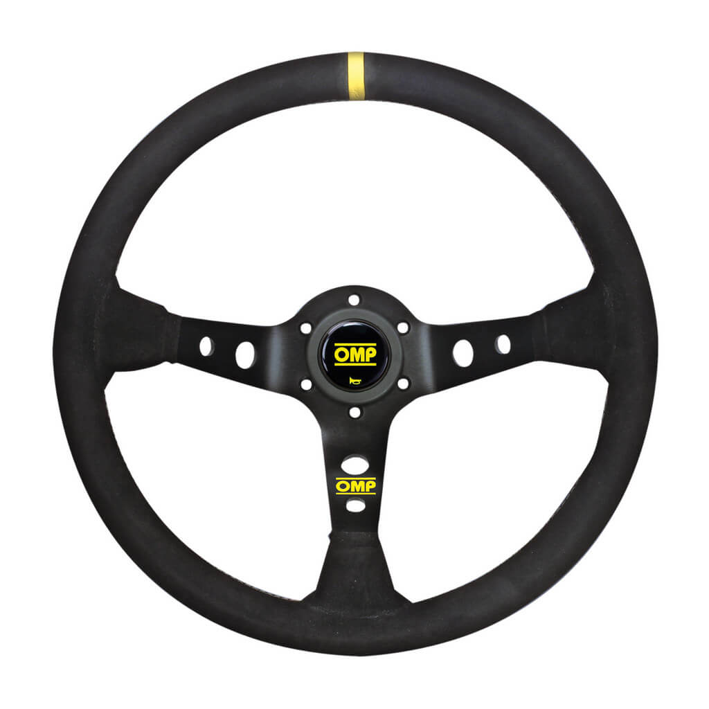OMP OD0-1954-071 Steering Wheel Corsica 350mm, Black Suede Photo-0 