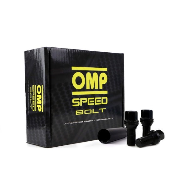 OMP OMPS09771201 PCD adjustable bolt M12X1.25 Hex 17/19 L: 32mm Black 20+1/BOX Photo-1 