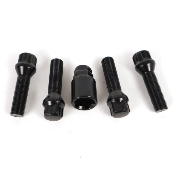 OMP OMPS09832801 Locking bolt M14x1.5 Hex: 17/19 L: 28mm Over all length: 55mm Cone Black 4+1/Blister Photo-0 