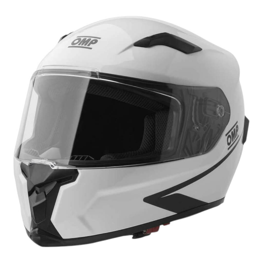 OMP SC0-0616-A01-020-XXL Full-Face Karting Helmet Circuit Evo2, White, Size 2XL Photo-0 