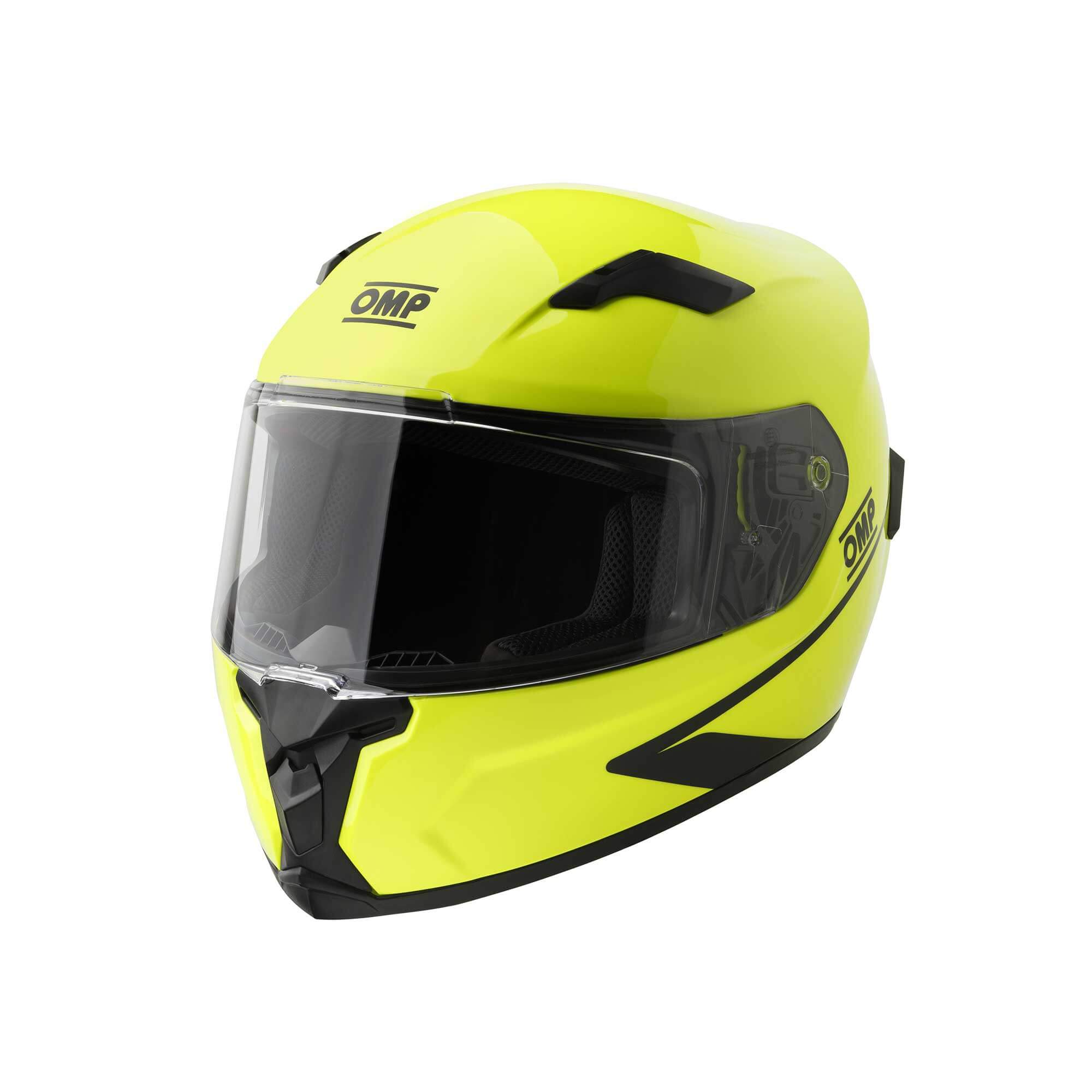 OMP SC0-0616-A01-099-XL Helmet CIRCUIT EVO2 Fluo Yellow SZ. XL Photo-0 