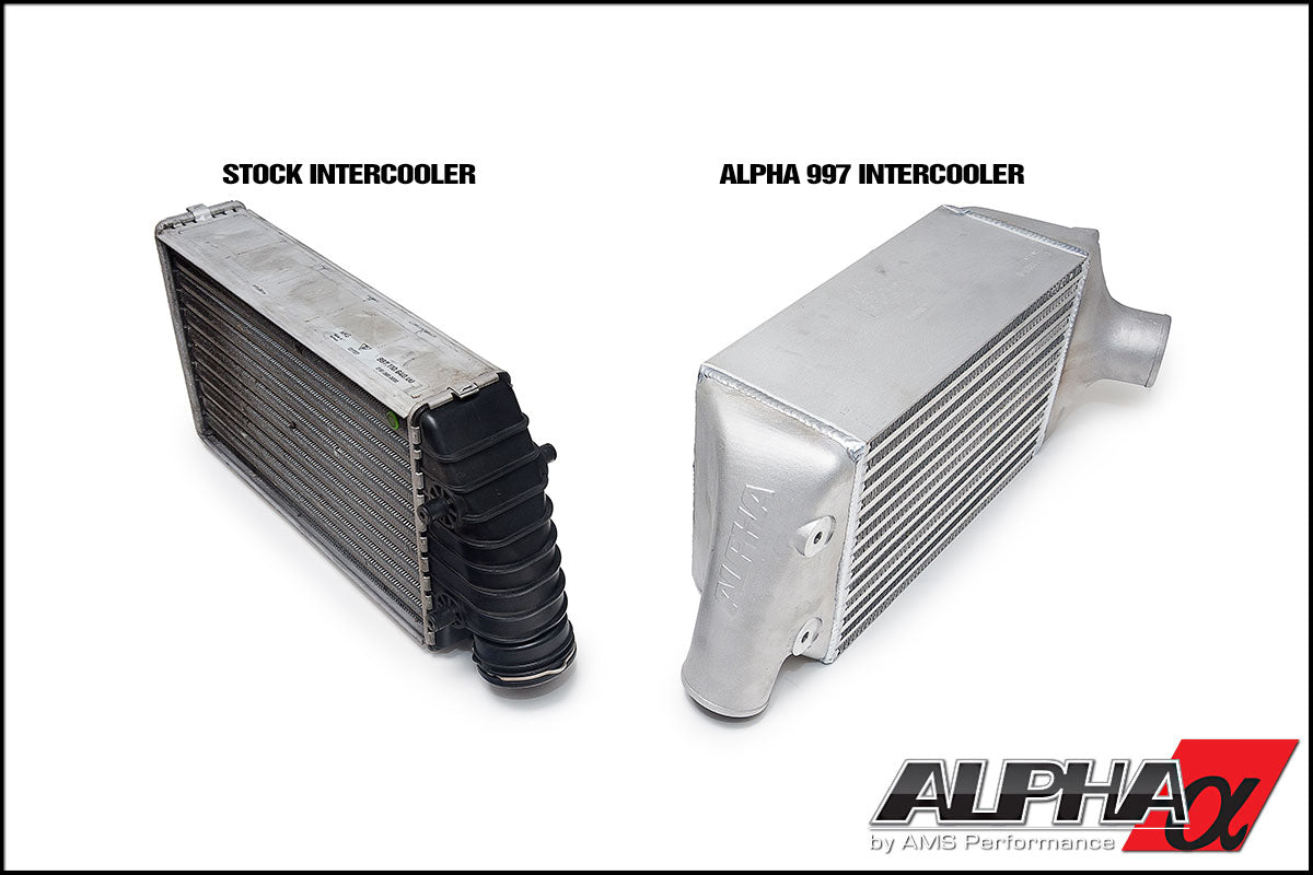 AMS ALP.09.09.0002-2 Intercooler system for STOCK Framed Turbos PORSCHE 997.2TT Photo-1 