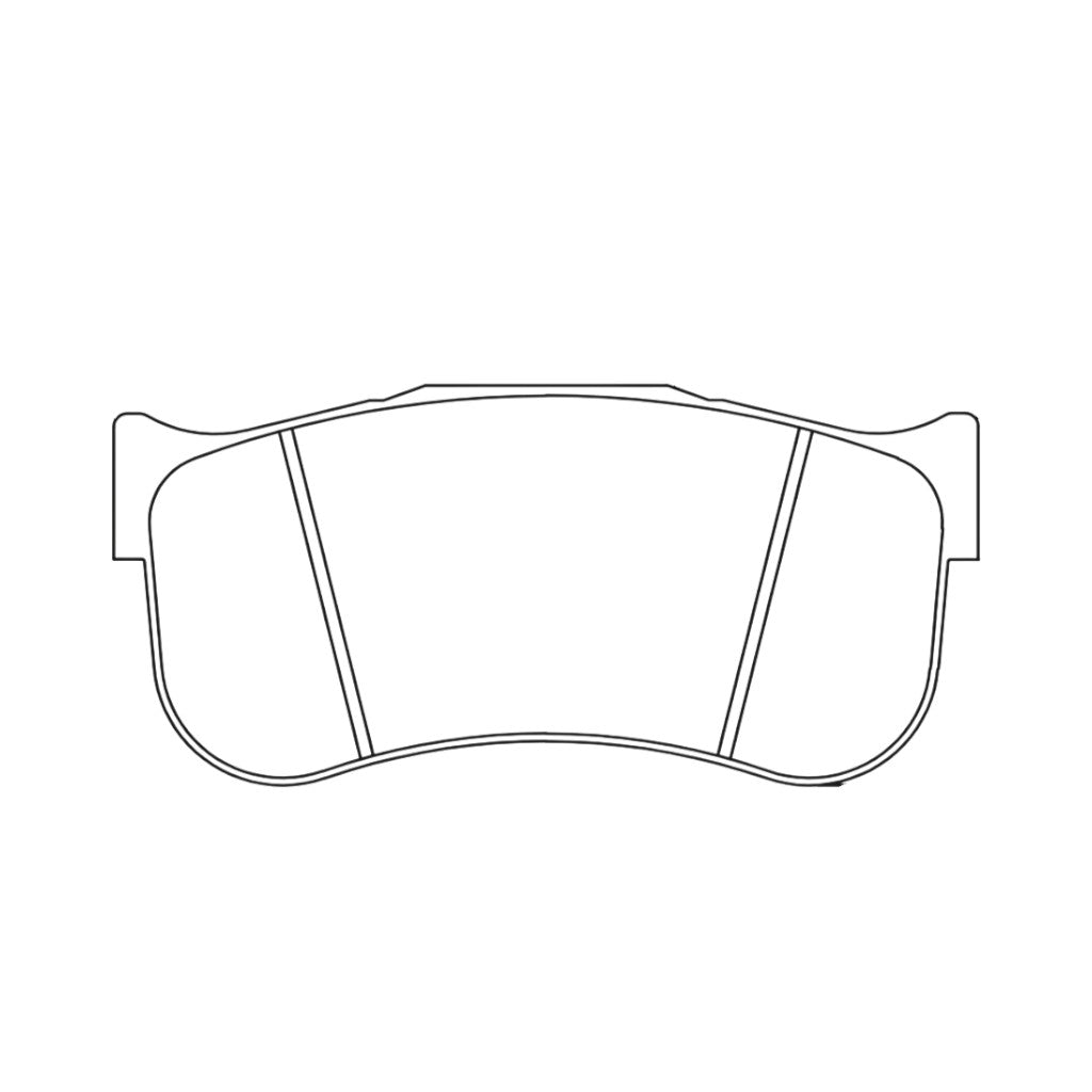 PAGID 8100-M2C Front Brake Pads for TOYOTA GR Supra GT4 / BMW M2 CS Racing / M8 GTE Photo-0 
