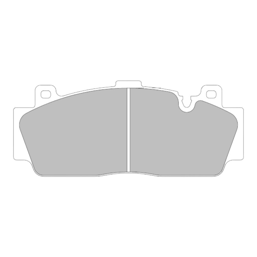 PFC 1648.331.19.44 Front Brake Pads for BMW M2 CS (F87) / M5 (F10) / M6 (F13) (331 Compound, 19 mm) Photo-0 