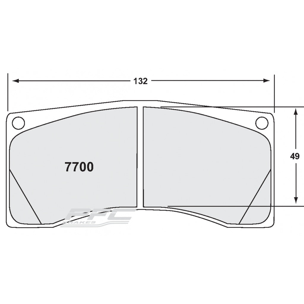 PFC 7790.39.25.44 Brake Pads RACE 39 CMPD for TOYOTA GT86 / SUBARU BRZ Photo-0 