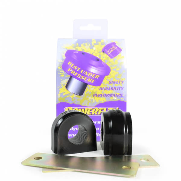 POWERFLEX PFF5-4203-26.5 Front Sway Bar Bushings & Plate Kit 26.5 mm for BMW E60 / 61 M5 2006-2010 Photo-0 
