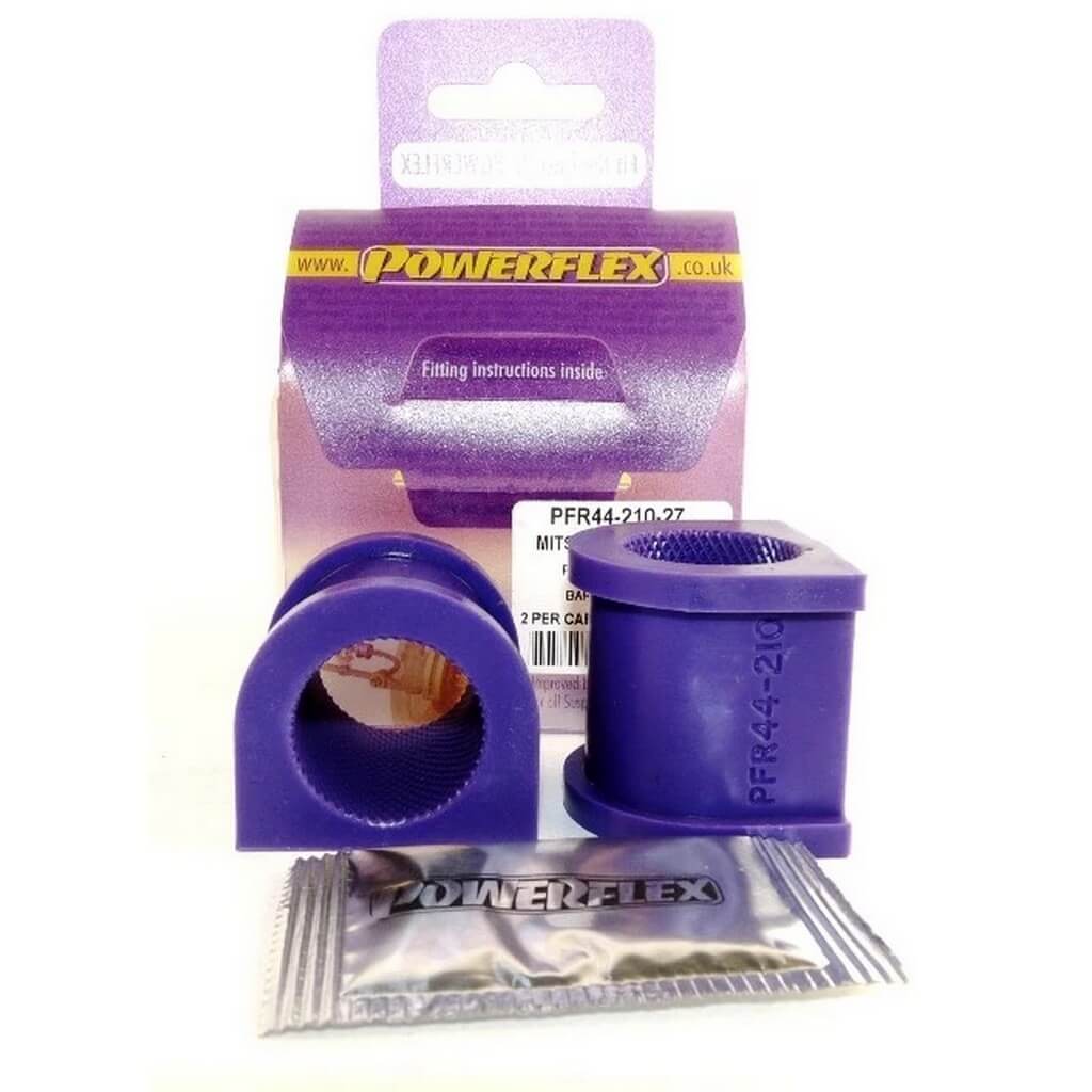 POWERFLEX PFR44-210-27 Rear Anti Roll Bar Bush 27mm, 2pcs for MITSUBISHI Lancer Evo 7 / 8 / 9 2001-2007 Photo-0 