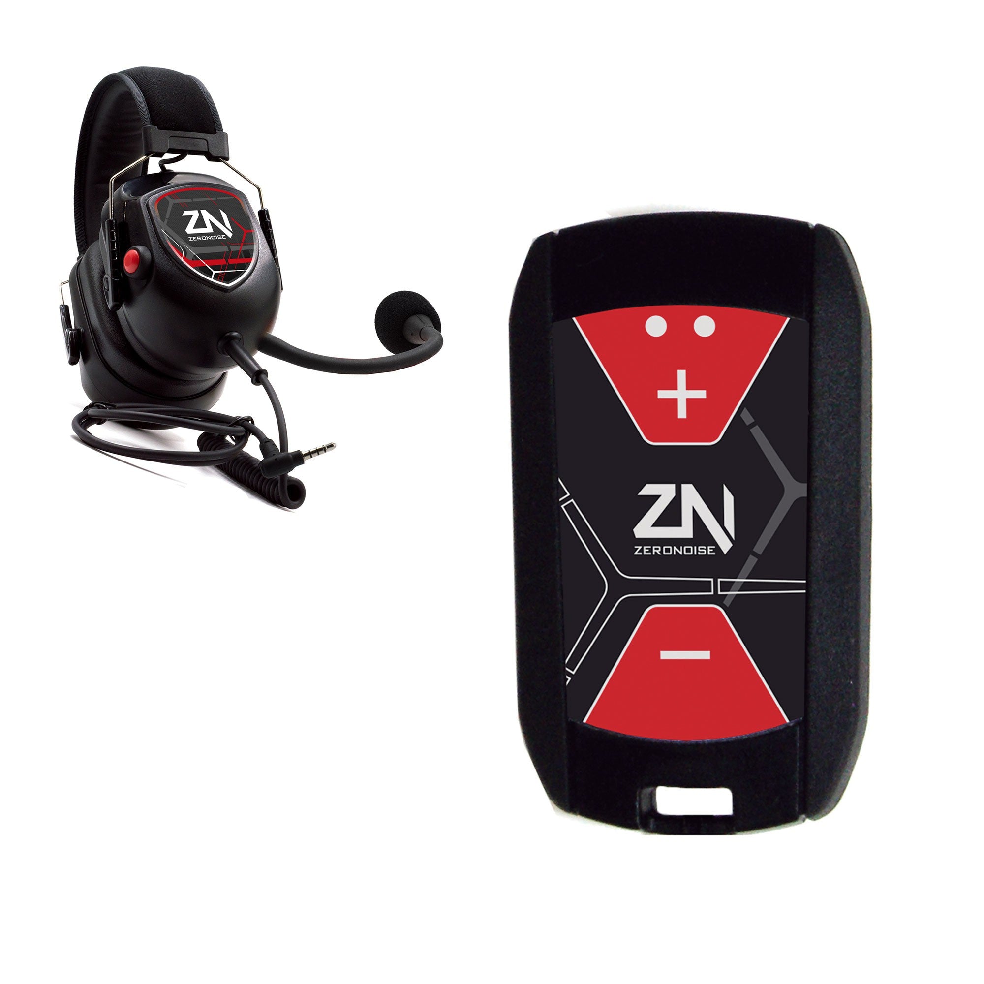 ZERONOISE 6100034 PIT-LINK TRAINER Bluetooth Communication Kit, iPhone compatible headset Photo-0 