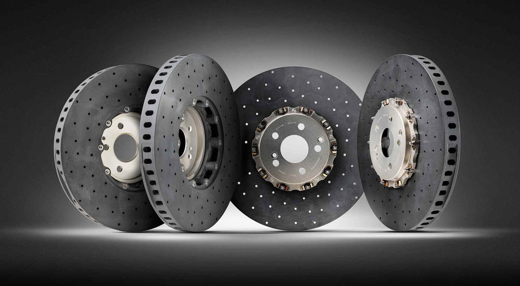 SURFACE TRANSFORMS K00064 Rear axle set CCST discs (380 x 34mm) MCLAREN ...