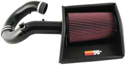 K&N 77-3063KTK Performance Air Intake System PERF. INTAKE KIT; GM TOPKICK/KODIAK, V8-6.6 DSL, 2004-05 Photo-0 