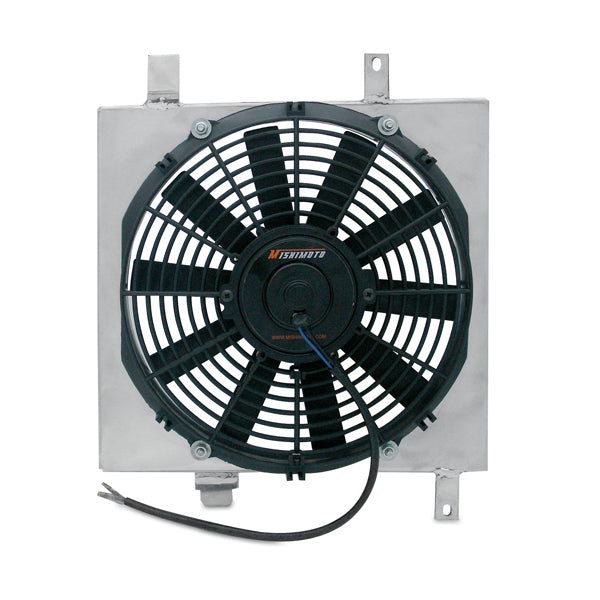 MISHIMOTO MMFS-DBP-26 Performance Aluminum Fan Shroud Kit MISHIMOTORSPORTS 26"x17"x3.5" Dual Pass Race Rad Photo-0 