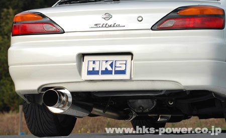 HKS 31019-AN017 SS Hiper Muffler S15 SR20DET Photo-0 