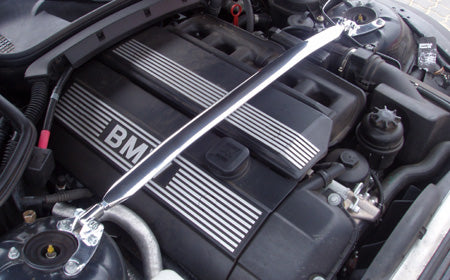 WIECHERS 067011 Front Strut Bar Aluminum RACINGLINE BMW E46 6 cylinder/320d/330d/330ci/M3/318d Photo-0 
