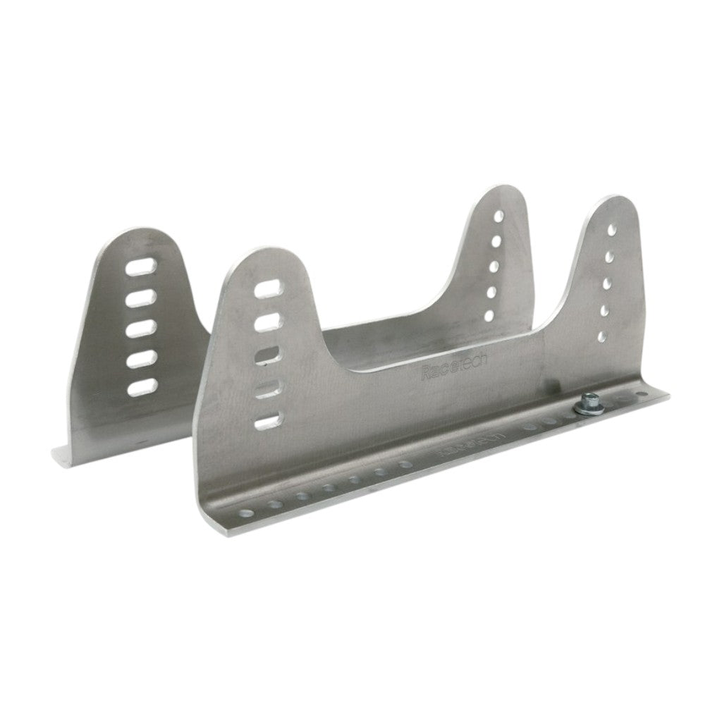 RACETECH RTB1009M Seat Bracket Aluminium 5 mm Mill Finish for 4009 / 9119 Seats Photo-0 