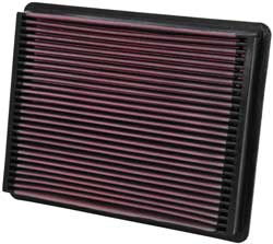 K&N 33-2135 Replacement Air Filter CAD 02-09, CHEV/GMC P/U 99-09 Photo-0 