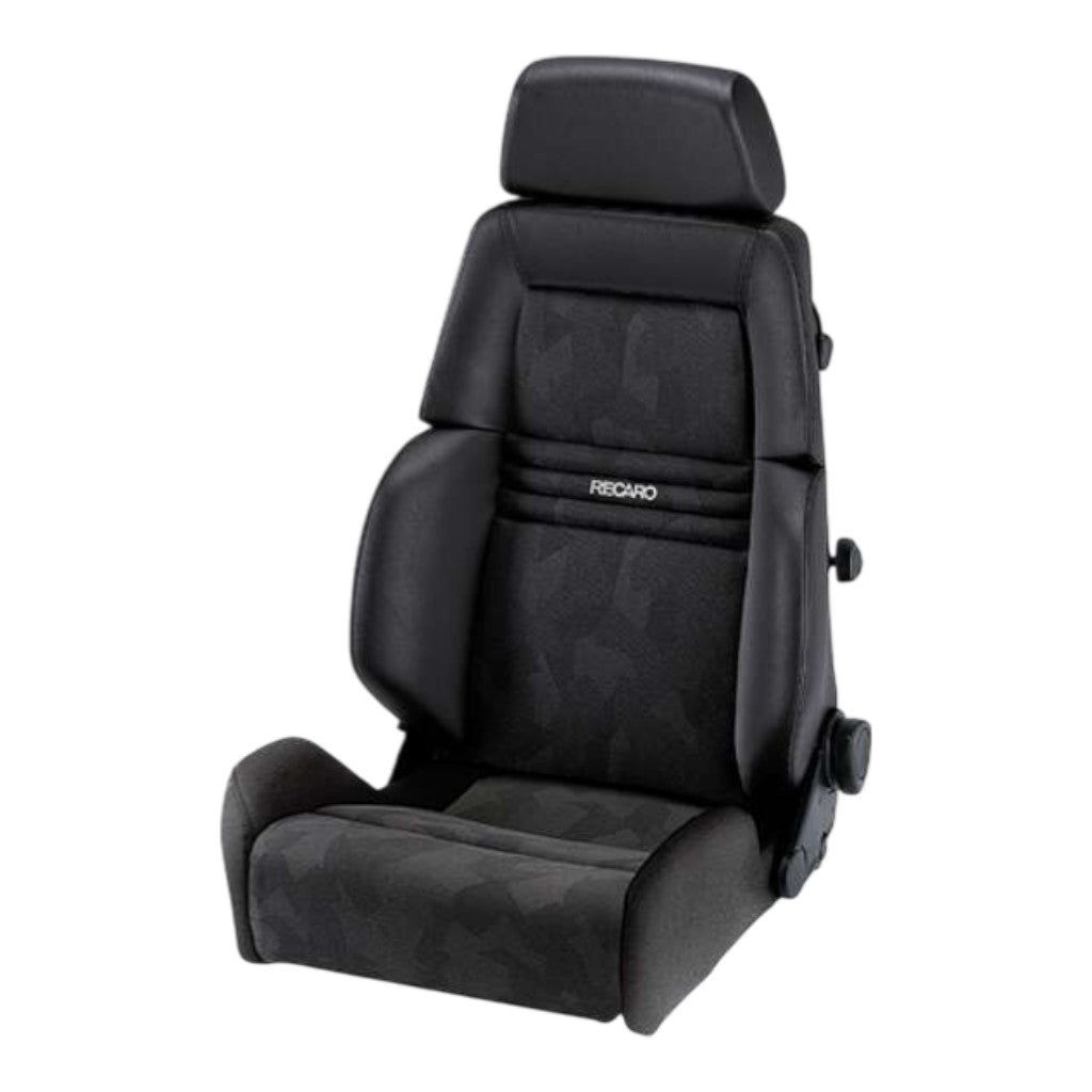 RECARO 044.00.0669 Seat Expert L, Artista Black/Artificial Leather Black, Size LT/X Photo-0 