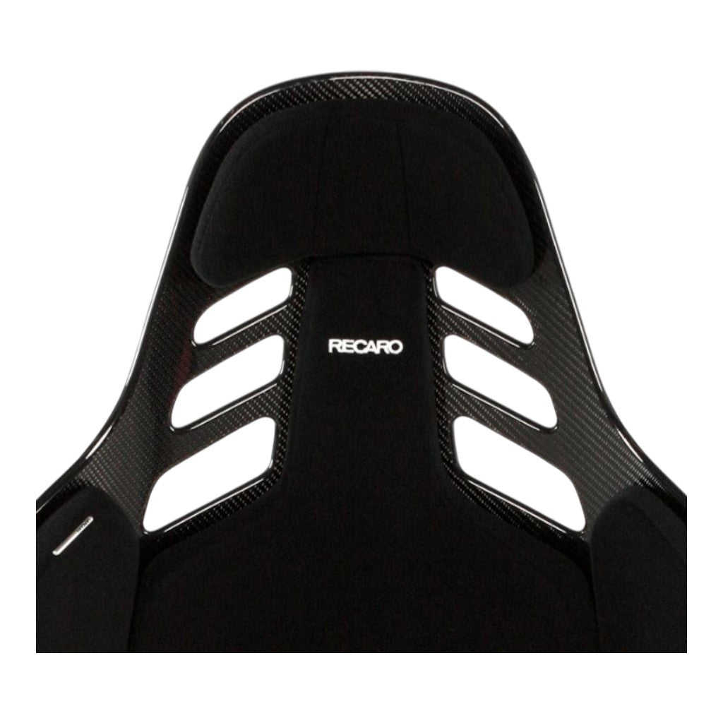 RECARO 078.02.2B21 Race Seat Podium CF Right Side (ABE / FIA 8855-1999), Black Velour, Size L Photo-2 