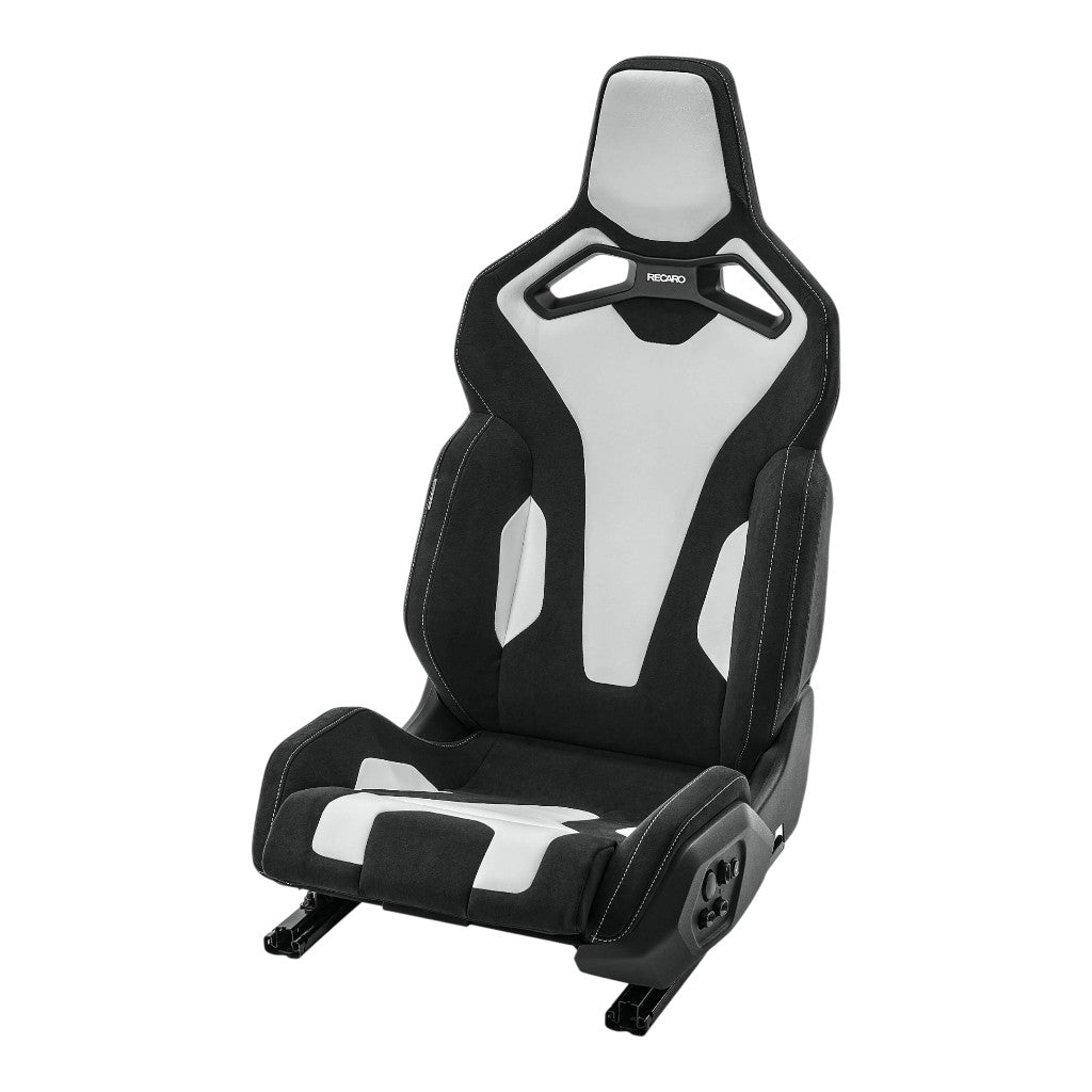 RECARO 633.100.1B49 Left Seat Sport C, 3 doors, Heat, Leather White/Dinamica Black Photo-0 