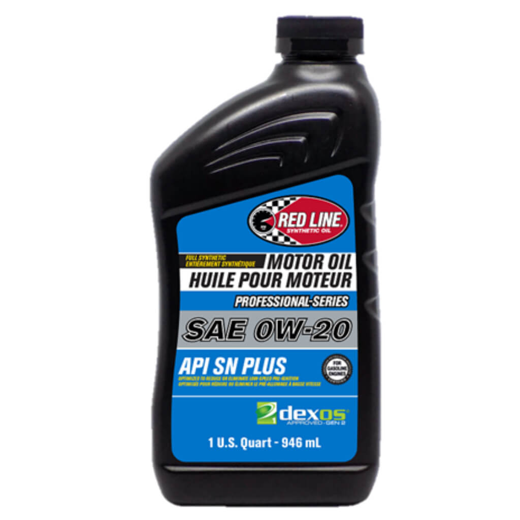 RED LINE OIL 12804 Professional Series Motor Oil 0W20 0.95 L (1 qt) Photo-0 