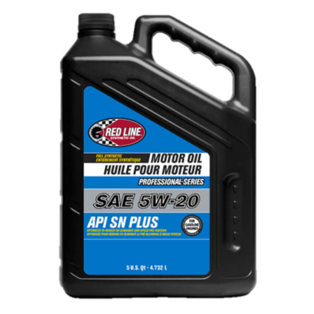 RED LINE OIL 12815 Professional Series Motor Oil 5W20 4.73 L (5 qt) Photo-0 